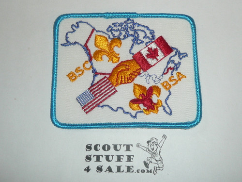 Boy Scouts of America and Boy Scouts of Canada Friendship Patch