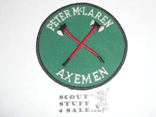 Peter McLaren Axemen Award Patch