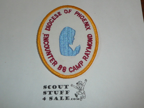 1988 Diocese of Phoenix Catholic Scout Retreat Patch