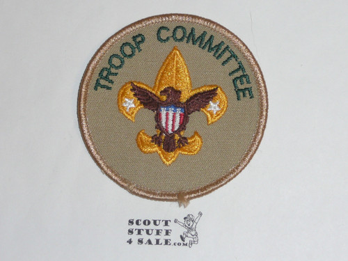 Troop Committee Patch (TC5), 1990-current, lite use