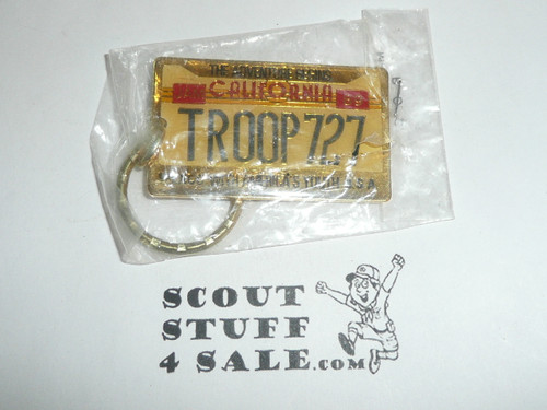 1989 National Jamboree JSP - Western Los Angeles County Council, Troop 727 Key Chain