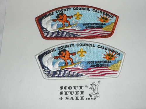 1997 National Jamboree JSP - Orange County Council, 2 different