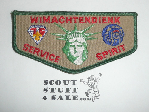 Order of the Arrow BSA 75th Anniversary Statue of Liberty Flap Patch
