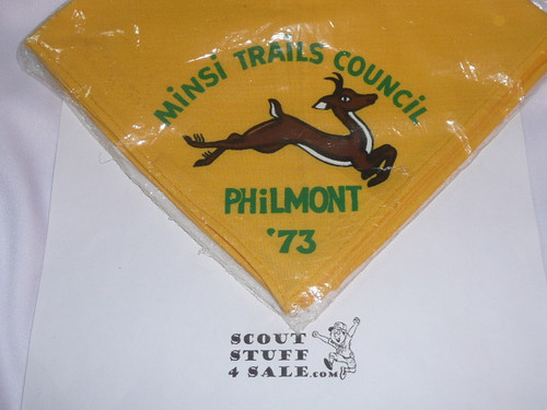 Philmont Scout Ranch, Minsi Trails Council 1973 Contingent Neckerchief