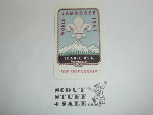 1967 Boy Scout World Jamboree Participant ID Card