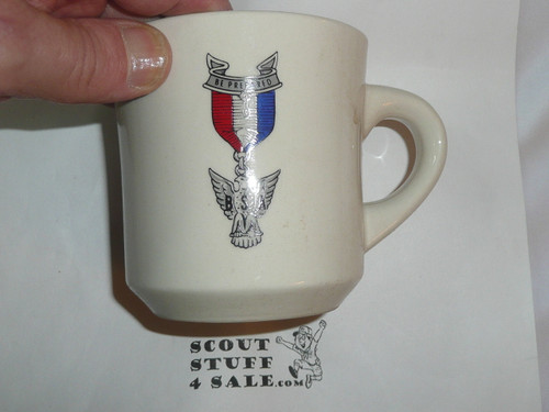Eagle Scout Mug with Eagle Medal Decal, Boy Scout - GREAT GIFT