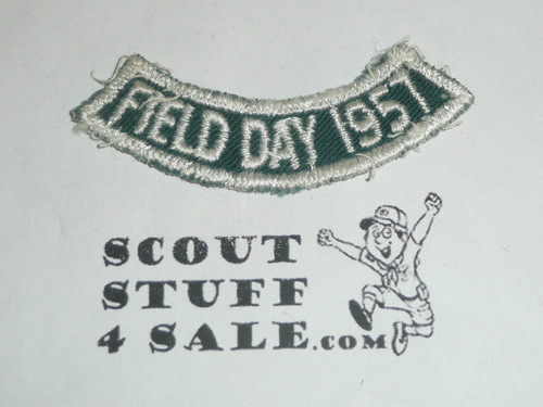San Fernando Valley Council 1957 Scout Field Day Segment, sewn