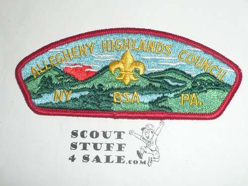 Allegheny Highlands Council s3b CSP - Scout