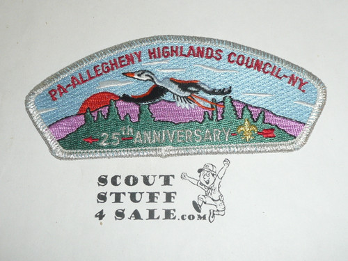 Allegheny Highlands Council sa15 CSP - Council 25th Anniversary