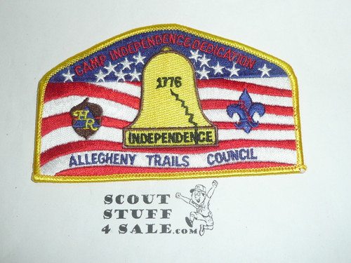 Allegheny Trails Council s49 CSP - Camp Independance Dedication