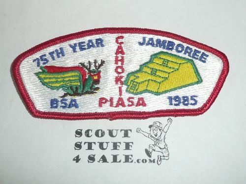 1985 National Jamboree JSP - Cahokia Mound and Piasa Bird Councils