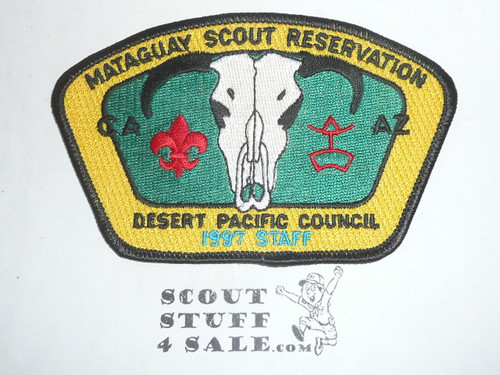 Desert Pacific Council sa14 CSP - 1997 Mataguay Scout Reservation Staff