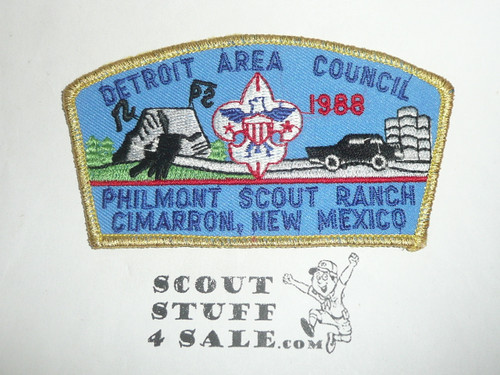 Detroit Area Council ta7 CSP - 1988 Philmont Contingent