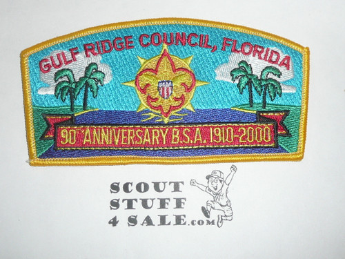 Gulf Ridge Council sa22 CSP - BSA 90th Anniversary