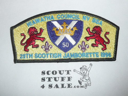 Hiawatha Council sa9 CSP - 1996 Scottish Jamborette  MERGED