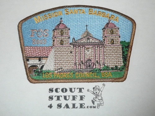 Los Padres Council Unlisted 2003 FOS CSP - Scout