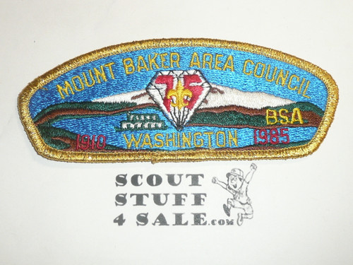 Mount Baker Area Council sa5 CSP - 75th BSA Anniv.