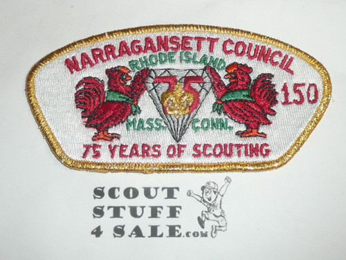 Narragansett Council sa3 CSP - BSA 75th Anniversary