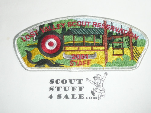 Orange County Council sa87 CSP - 2001 Lost Valley Scout Res. Staff