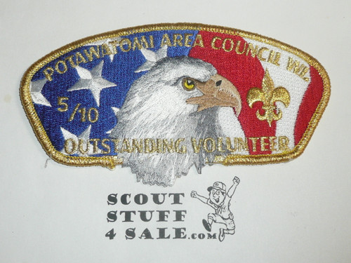 Potawatomi Area Council sa52 1/10 CSP - Scout