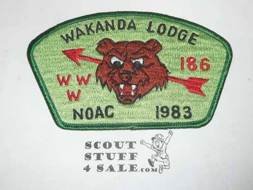 Steuben Area Council sa2 CSP - 1983 NOAC Wakanda OA Lodge #186  MERGED
