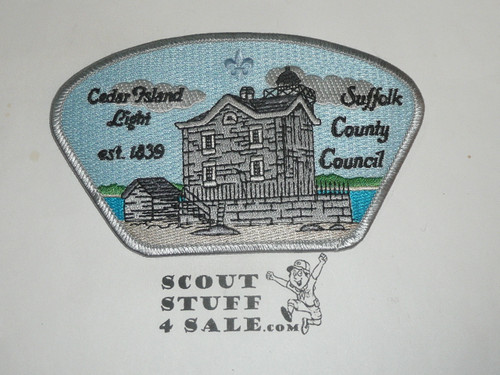 Suffolk County Council sa26 CSP, Cedar Island Lighthouse - Scout
