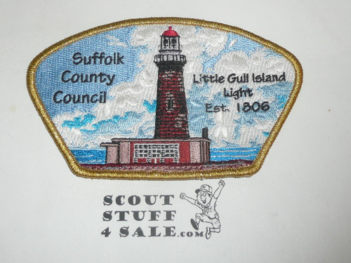 Suffolk County Council sa78 CSP, Little Gull Island Lighthouse - Scout