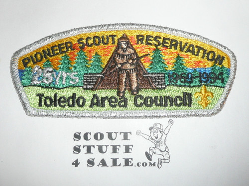 Toledo Area Council sa5 CSP - Pioneer Scout Reservation 25th Anniversary - NAME CHANGE