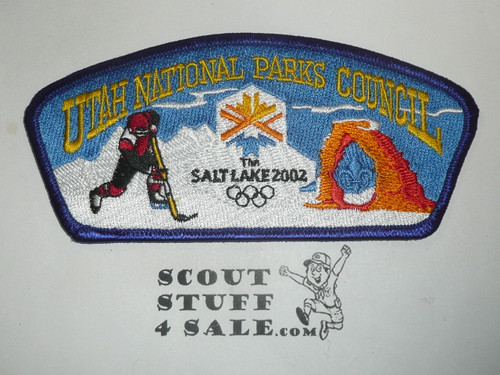 Utah National Parks Council sa33 CSP - 2002 Olympics