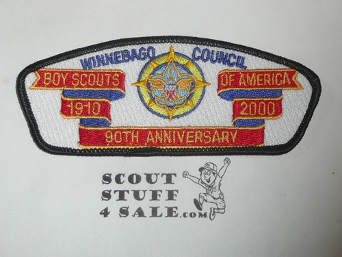 Winnebago Council sa11 CSP - BSA 90th Anniversary