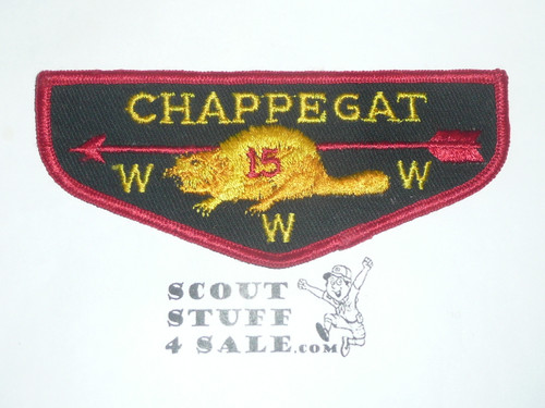 Order of the Arrow Lodge #15 Chappegat f1 First Flap Patch