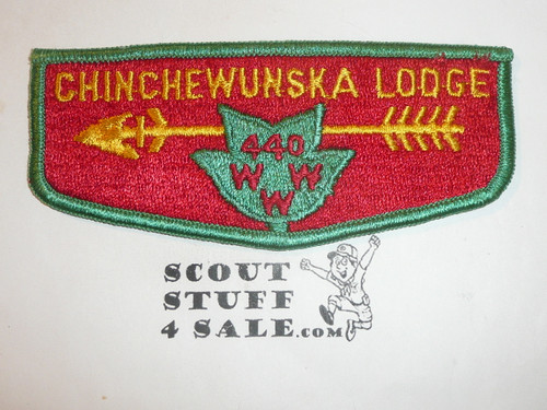 Order of the Arrow Lodge #440 Chinchewunska s2 Flap Patch