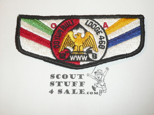 Order of the Arrow Lodge #468 Oo Yum Buli s8 Flap Patch