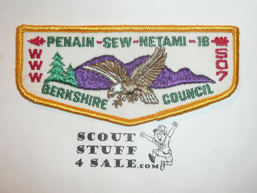 Order of the Arrow Lodge #507 Penain Sew Netami f2 Flap Patch