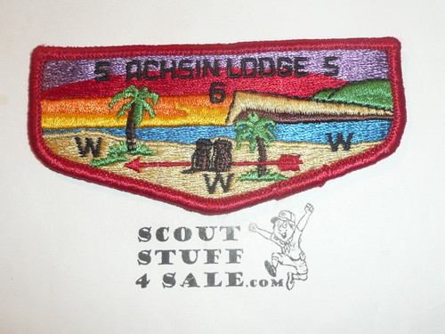 Order of the Arrow Lodge #565 Achsin s2 Flap Patch