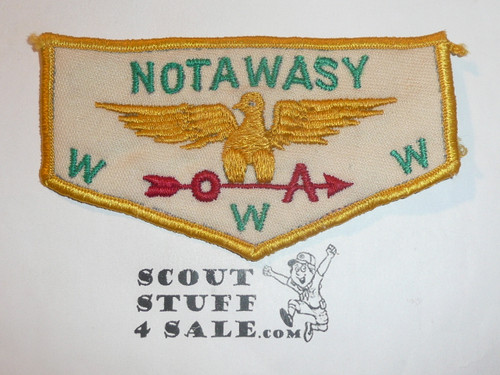 Order of the Arrow Lodge #205 Notowacy zf3 Flap Patch
