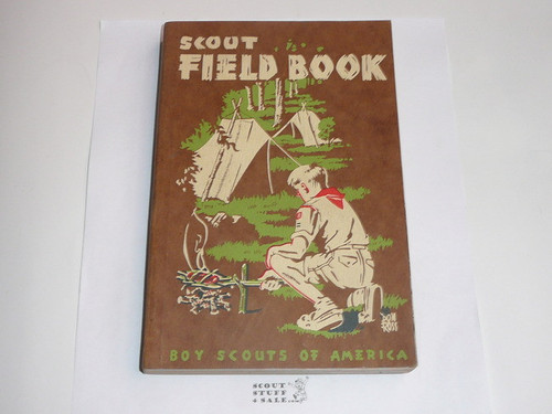 1956 Boy Scout Field Book, First Edition, Eleventh Printing, MINT condition