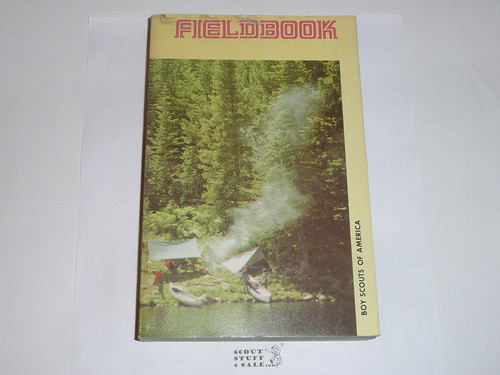 1980 Boy Scout Field Book, Second Edition, July 1980 Printing, MINT condition