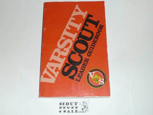 Varsity Scout Leader Handbook, 1985, 3rd ed 2nd prtg