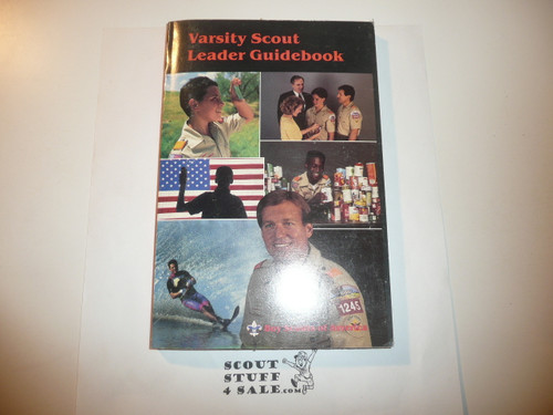 1991 Varsity Scout Leader Handbook, 1991 Printing