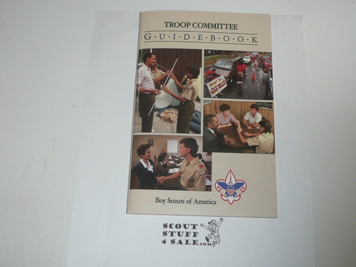 1991 Troop Committee Guidebook, Very Good Condition