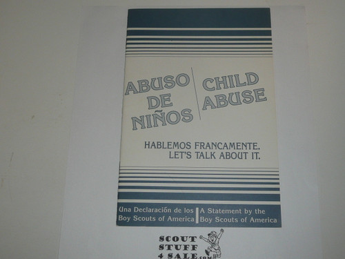 Child Abuse Let's Talk About It, English/Spanish, 1987 Printing
