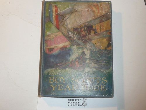 1920 The Boy Scout Year Book, by Frank Mathiews, some wear