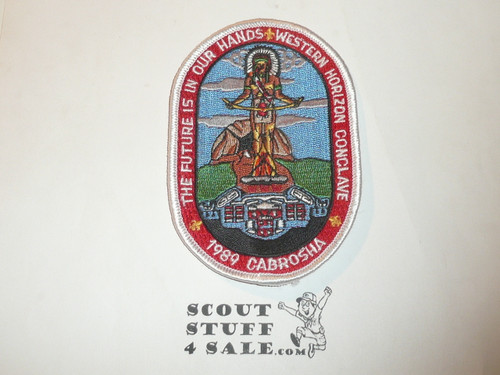 Section W3B 1989 O.A. Conclave Patch - Scout