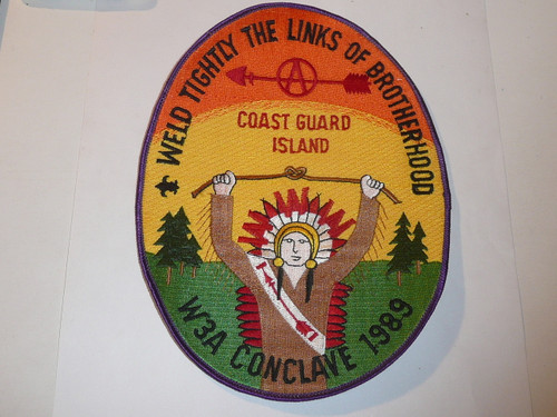 Section W3A 1989 O.A. Conclave Jacket Patch - Scout