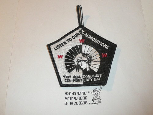 Section W3A 1997 O.A. Conclave Patch - Scout