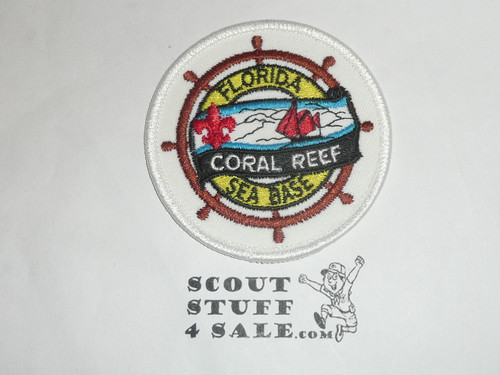 Florida High Adventure Sea base Patch, Coral Reef