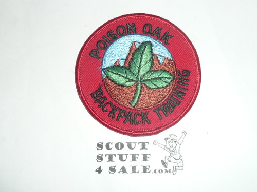 Poison Oak Backpack Training Patch