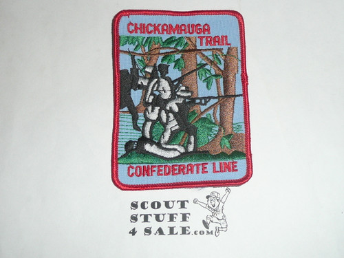 Chickamauga Trail Patch, Confederate Line