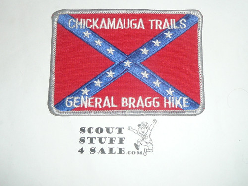Chickamauga Trails, General Bragg Trail Hike Patch